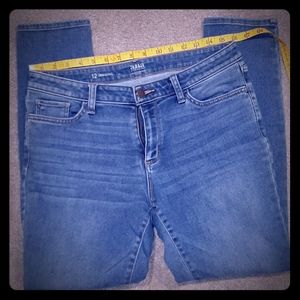 ANA high rise, ankle jegging, medium wash